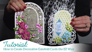 How to Create Decorative Gatefold Cards the EZ Way