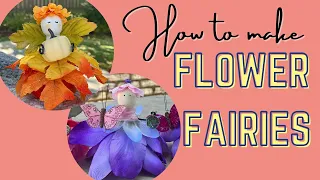 How To Make Adorable Flower Fairies (Easy!) | Art & Craft | Trista, Tried & True