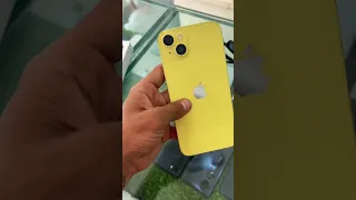 iPhone 14 plus yellow colour 😘 5days old 72000 only
