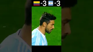 Argentina VS Colombia 2015 Copa America Penalty Shootout Highlights #youtube #shorts #football