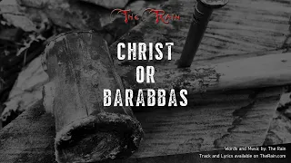 Christ Or Barabbas
