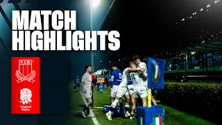 Italy U20 Men vs England U20 Men | Men's U20 Six Nations highlights