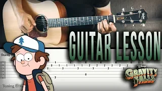 Как играть Gravity Falls - Opening Theme I Guitar Lesson