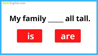 IS, ARE, AM, WAS, WERE | 5 Common Linking Verbs