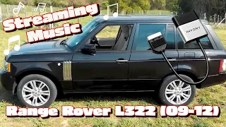 Bluetooth Streaming in your Range Rover