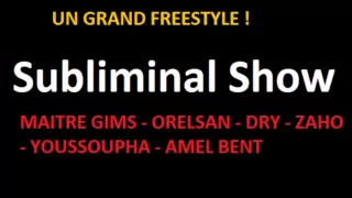 subliminal show - M.Gims , Orelsan , Youssoupha , Soprano , Zaho , AMEL BENT (Freestyle)