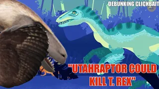 The Dumbest Paleontology Video On YouTube - 8 Dinosaurs That Could Beat T-Rex in a Fight Review/Rant