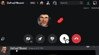 Dafuqboom calls steak on discord...