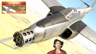 Grinding US TECH TREE using Rare P-59 💥💥💥BRRRRRRRRRRRRRRRRRRRRRTTTTTG