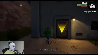 Robbing Someone while I'm LIT - Grand Theft Auto San Andreas The Definitive Edition