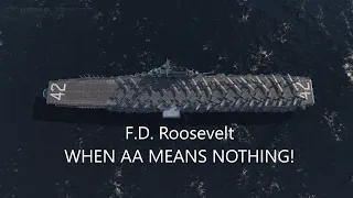 World of Warships - F.D. Roosevelt - THE STRONGEST TIER 10 CV