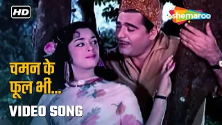 चमन के फूल | Chaman Ke Phul | Shikari (1963) | Ajit & Ragini | Lata Mangeshkar, Mohammed Rafi