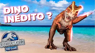 JURASSIC WORLD - Enfrentei DINOS que eu NUNCA Vi no Jogo!