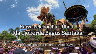 Karya Pelebon Puri Ubud Bali - The Royal Cremation of Ubud Palace Bali