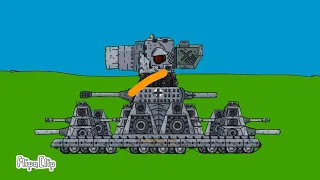 Битва Кв -44 ( геранд) против Карл -44 ( геранд) ( мини серия!)   - Мультики про танки