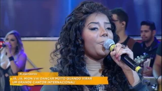 Ludmilla e Zé Felipe cantam juntos no Legendários