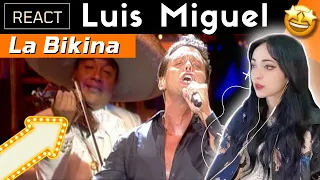 FIRST TIME Reacting to Luis Miguel - La Bikina