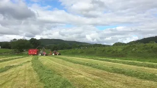 New Holland/ Fiat 110-90 Turbo and JF 1060. Silage 2020