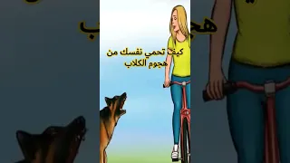 كيف تحمي نفسك من هجوم الكلاب        #كلاب_الشوارع #كلاب_شرسة #كلاب