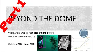 Beyond The Dome Talk - Part 1 - Dome Port Theory - underwater optics, problems and solutions
