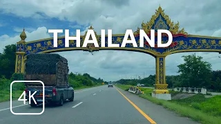 Driving Northbound Asian Highway (AH2) - Nakhon Si Thammarat 🇹🇭