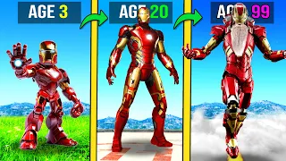 FRANKLIN Surviving 99 YEARS As IRON MAN in GTA 5 (GTA 5 MODS)