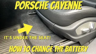 Porsche Cayenne Battery DIY