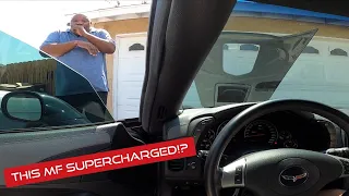 Dads Reaction To My 800HP ZR1!