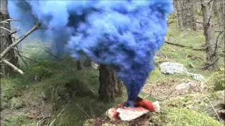 Homemade Coloured Smoke Bombs - Primary Colour Devices (Blue, Yellow, Red)