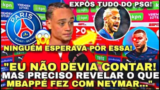 🚨EXPLANOU!! XAVI SIMONS EX-PSG EXPÕE ATITUDE HORRÍVEL DE MBAPPÉ COM NEYMAR E MESSI!