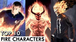 Top 10 Marvel Characters With Fire Powers | In Hindi | BNN Review