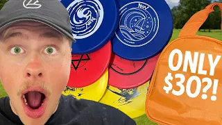 6 Discs and a Bag for Only $30?! | Disc Golf Starter Set Challenge