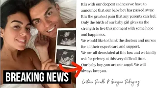 VIDEO! #Cristiano Ronaldo Announces Death of His Infant Son