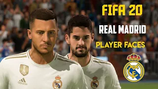 FIFA 20 Real Madrid Player Faces