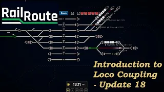 Basics of Loco Coupling! - Update 18 | Rail Route