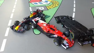 Big crashes of Lewis Hamilton & Sebastian Vettel & Max Verstappen