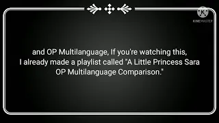 A message to OP Multilanguage (First Kinemaster video)