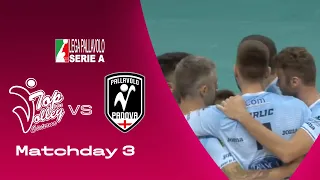 Top Volley Cisterna vs. Pallavolo Padova - 3a Giornata - SuperLega 22/23- Match Highlights