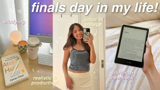 FINALS DAY IN MY LIFE! 🫶🏼 last day of school vlog! *productive, chatty & realistic*