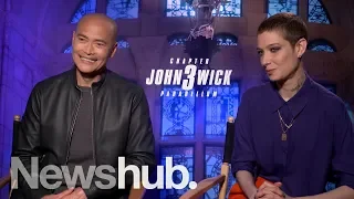 Mark Dacascos, Asia Kate Dillon chat John Wick 3 | Newshub