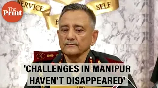 'Challenges in Manipur have not disappeared, it will take some time', says CDS General Anil Chauhan