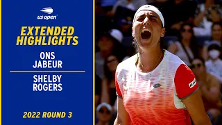 Ons Jabeur vs. Shelby Rogers Extended Highlights | 2022 US Open Round 3