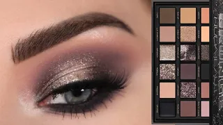 Smokey Halo Eyeshadow Tutorial | Huda Beauty Pretty Grunge Palette