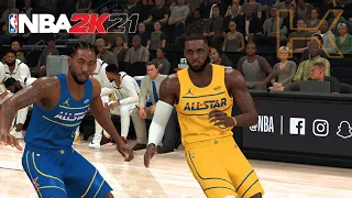 NBA 2K21 | Team LeBron vs Team Durant Full Game Highlights | 2021 NBA All-Star Game