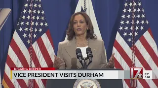 Vice President Kamala Harris visits Durham, ‘changes the game’ with Medicare plan announcements