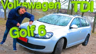 Volkswagen Golf 6 |2013 года | Двигатель 1.6 TDI | #005 Обзор/Тест Драйв|#007  #DASDRIVE #Volkswagen