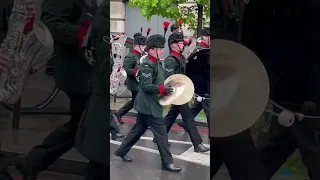 King Charles Coronation Parade #kingcharles #charlescoronation #military #militaryband