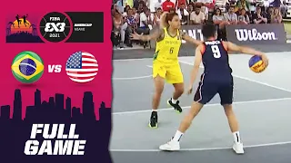 Brazil v USA | FINAL - Full Game | FIBA 3x3 AmeriCup 2021