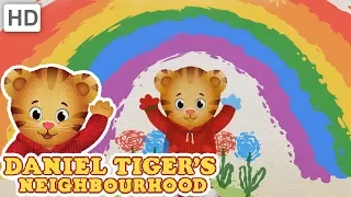 Daniel Tiger 🌈 Crafts with Rainbow Colors