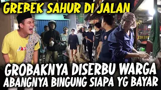 NONGOL DARI MANA NI !? TUKANG KETOPRAK BINGUNG, GEROBAKNYA DIKEPUNG GEROMBOLAN ORANG GAK DIKENAL